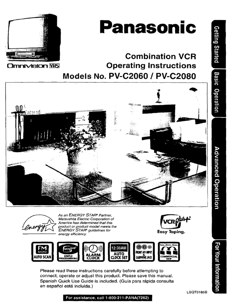 Panasonic OmniVision PV-C2060 User manual