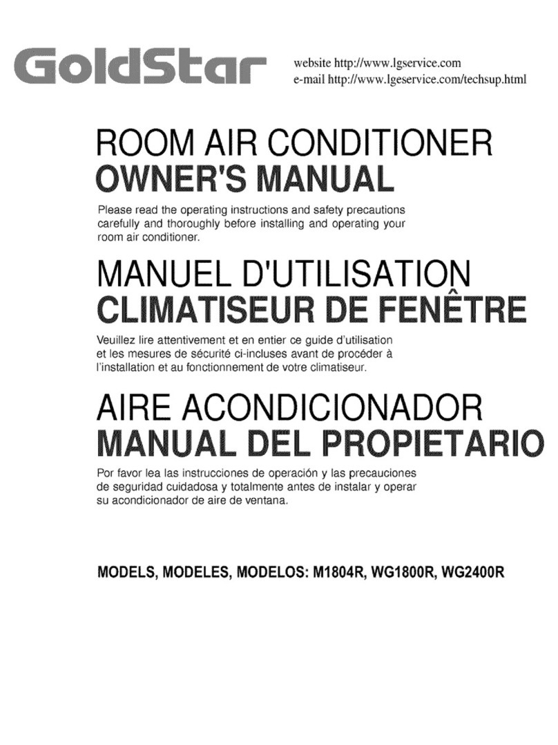 Goldstar M1804R owner's manual