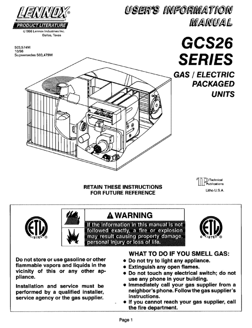Lennox GCS26 Series Guide