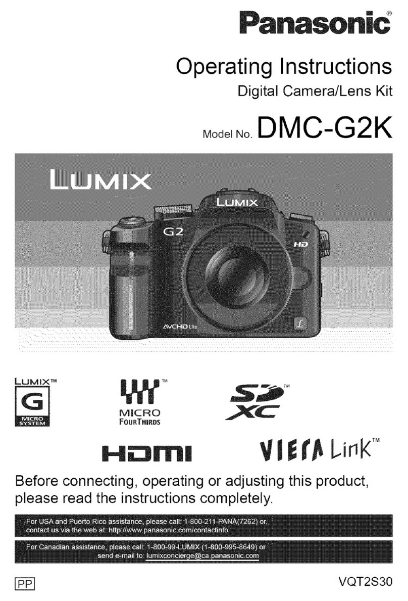 Panasonic Lumix DMC-G2K User manual