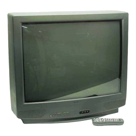 Panasonic CT27D11E - 27" COLOR TV operating instructions