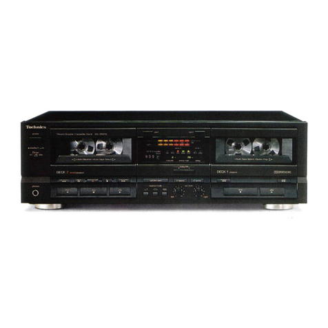 Technics SD-S747 User manual