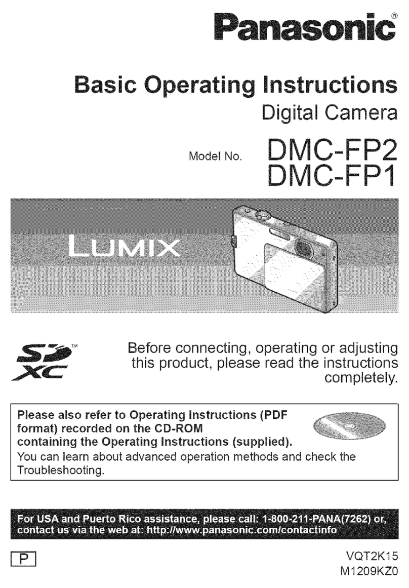 Panasonic DMCFP2 - DIGITAL STILL CAMERA Technical specifications