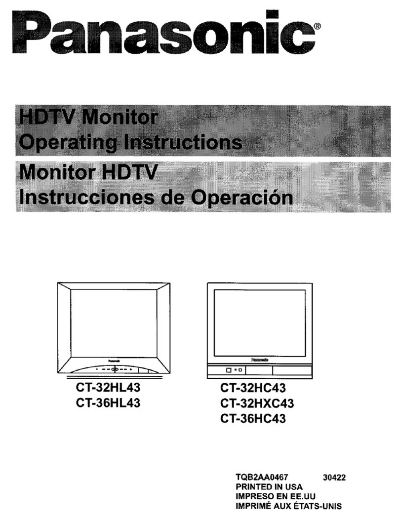 Panasonic CT-32HXC43 User manual