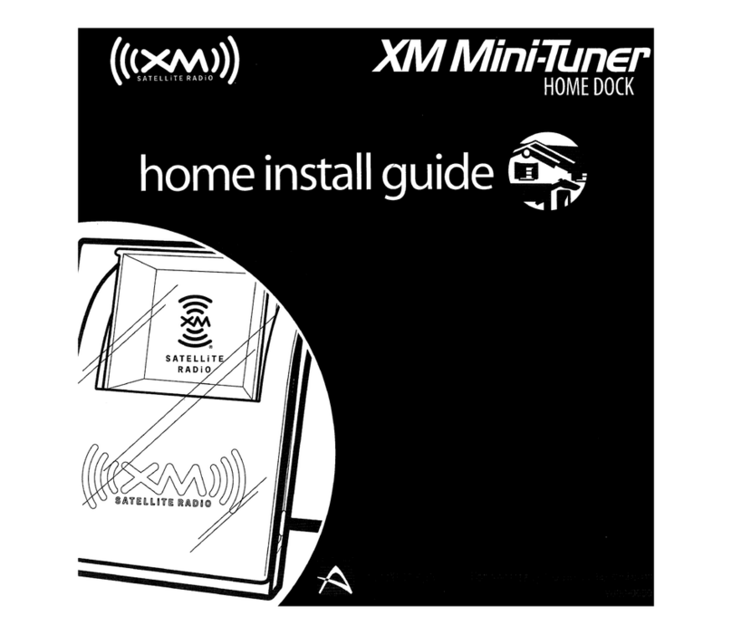 XM Satellite Radio CNP2000 installation guide