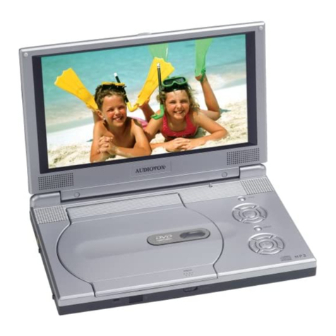 Audiovox D1915 - DVD Player - 9 User manual Audiovox D1915 - DVD Player - 9 User manual