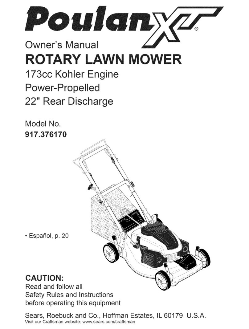 Poulan Pro XT 917.376170 User manual