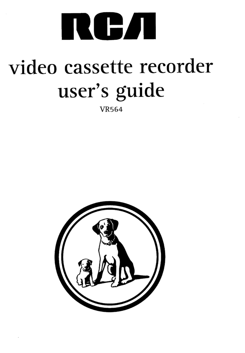 RCA VR564 User manual