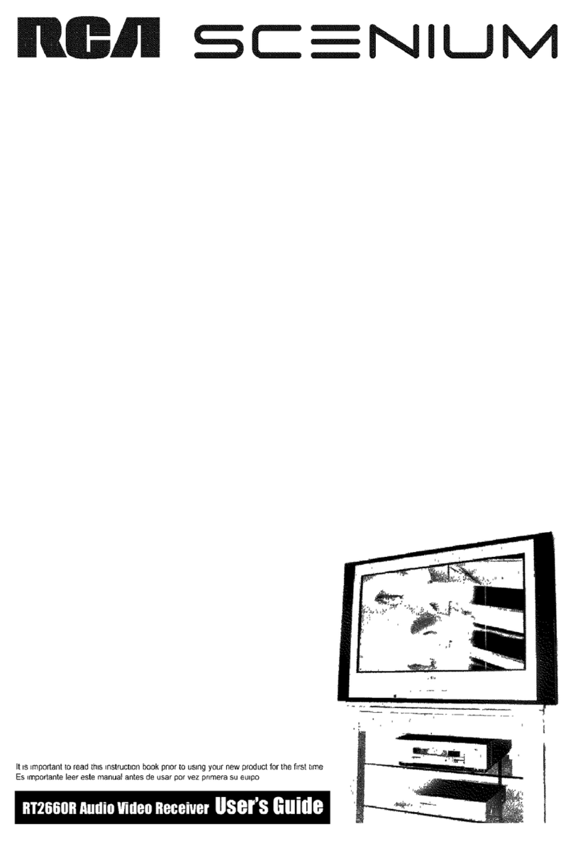 RCA Scenium RT2660R User manual
