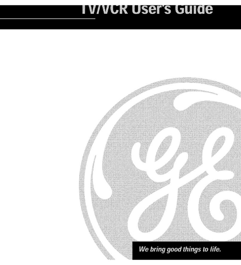 GE 13TVR62 user guide