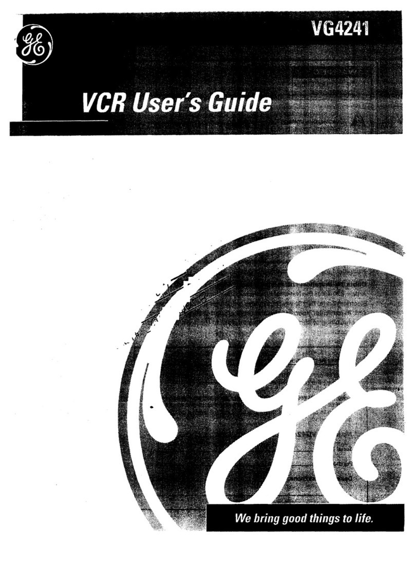 GE VG4241 User manual