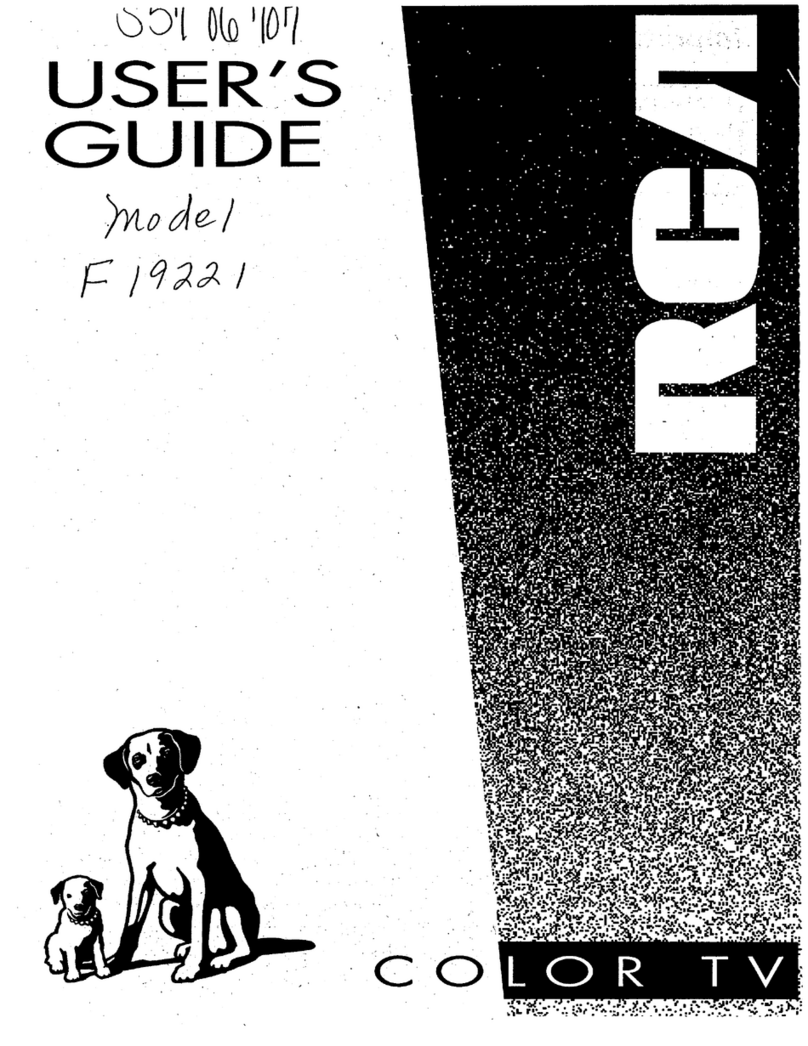 RCA F19221 User manual
