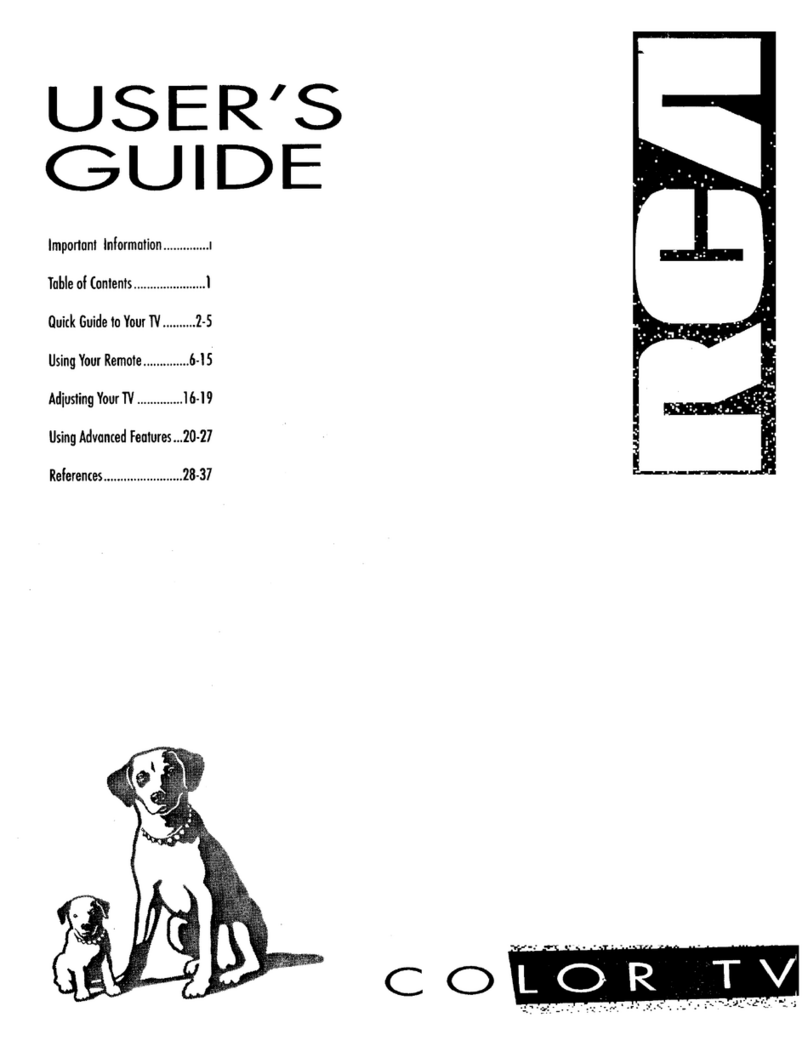RCA G27692 User manual