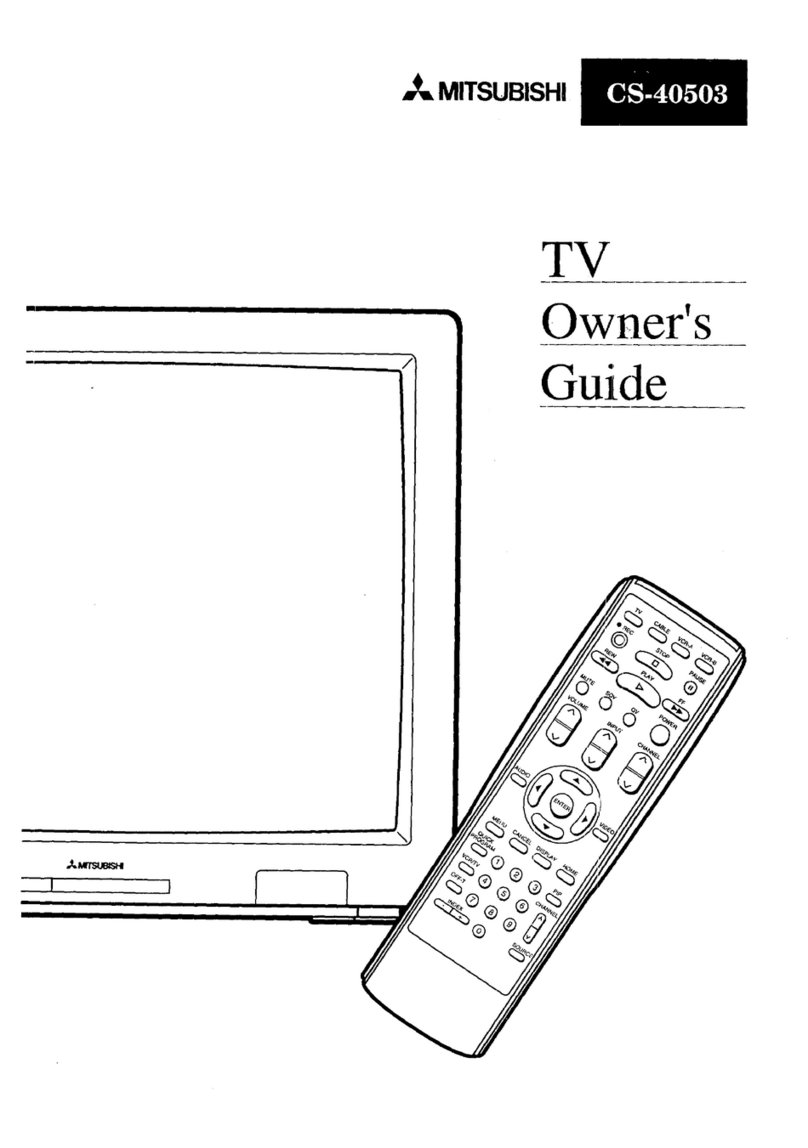 Mitsubishi CS-40503 User manual