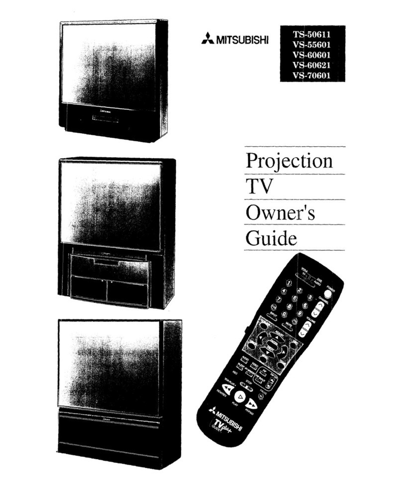 Mitsubishi VS-55601 owner's guide