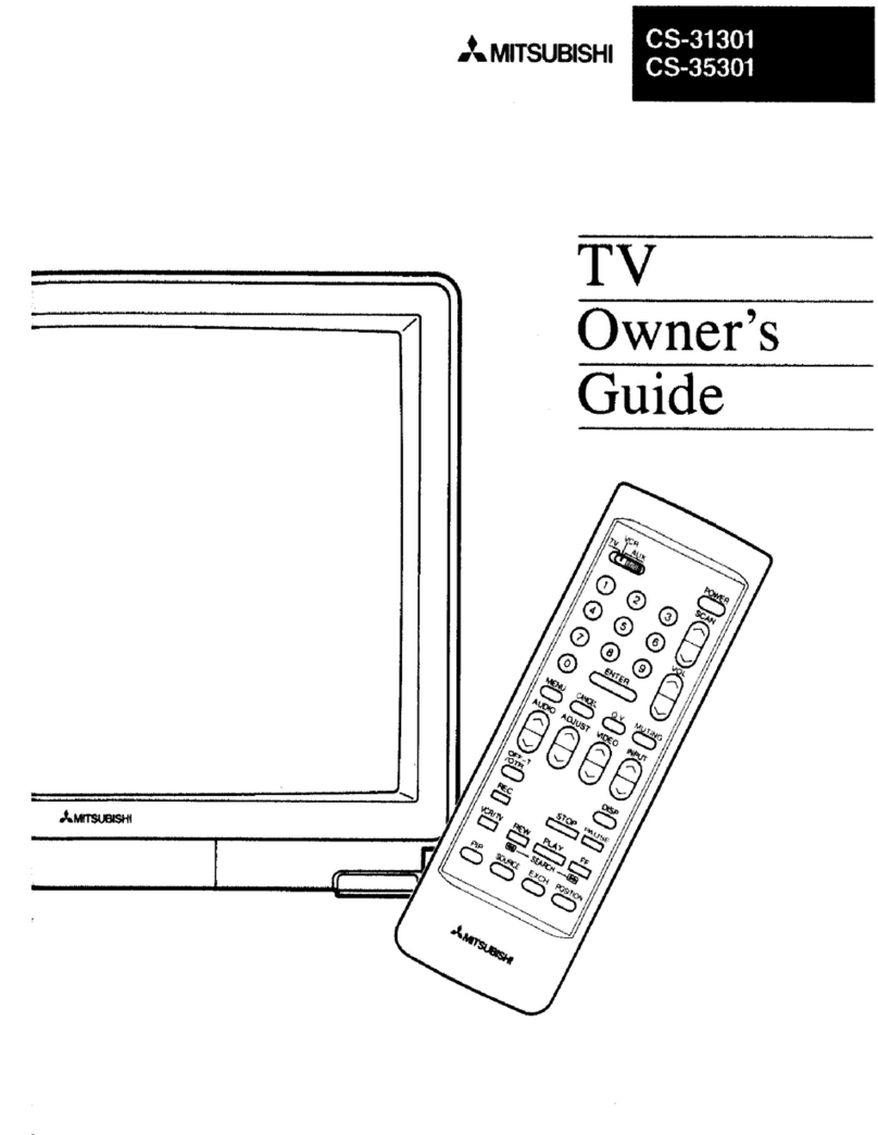 Mitsubishi CS-31301 User manual