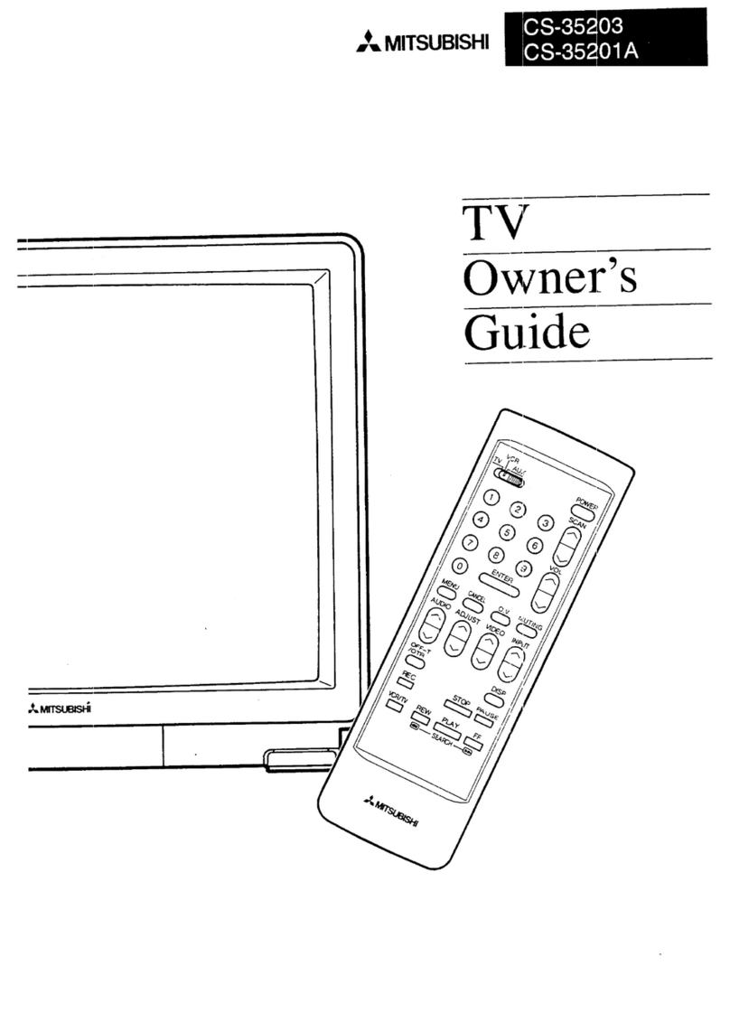 Mitsubishi CS-35201A User manual Mitsubishi CS-35201A User manual