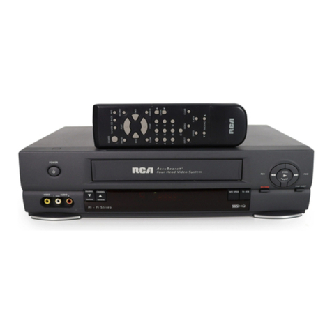 RCA VR633HF User manual