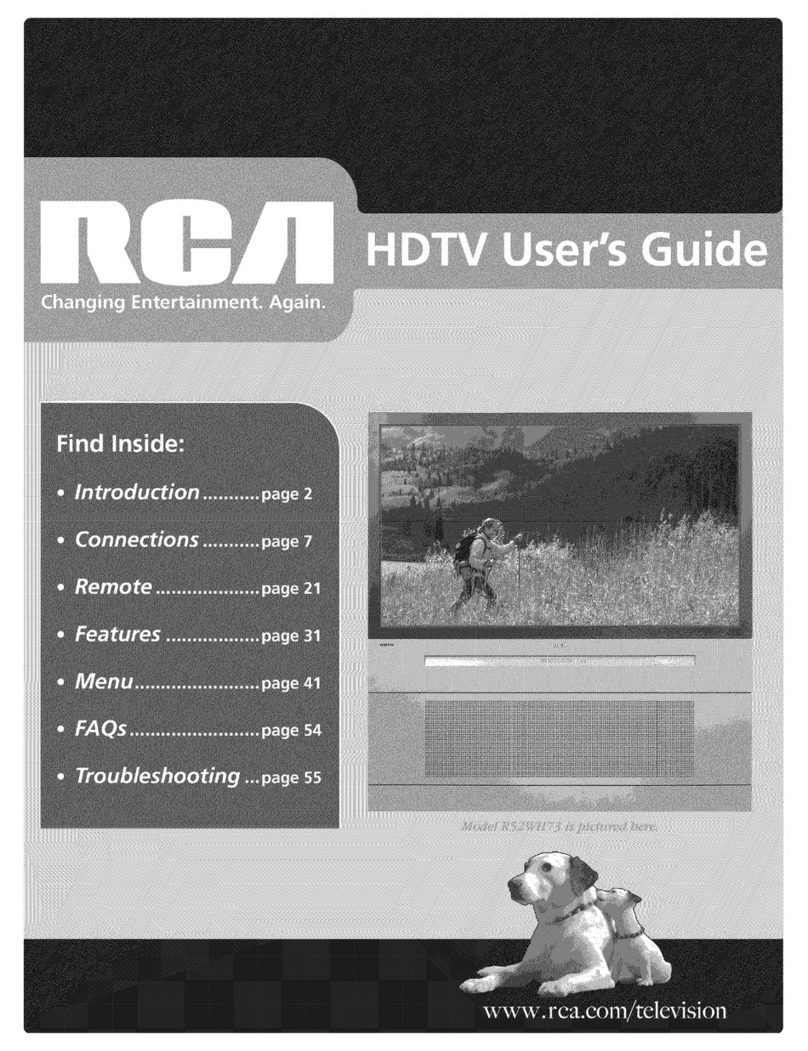 RCA R52WH74YX38 User manual