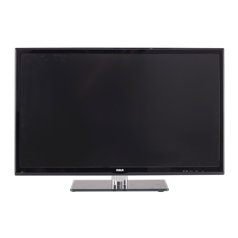 RCA LED52B45RQ User manual