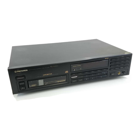 Pioneer PD-M450 operating instructions