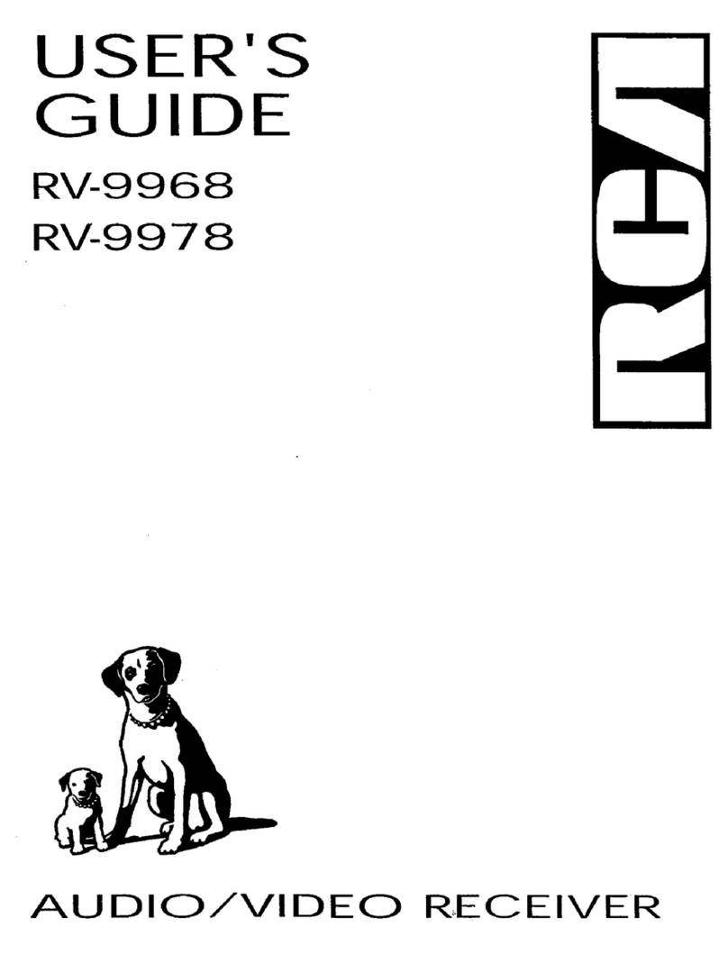 RCA RV-9968 User manual