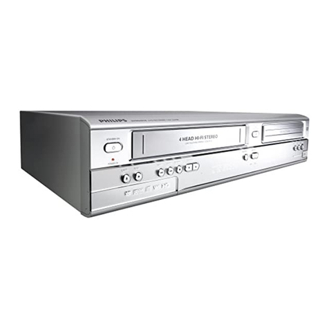 Philips DVDR600VR owner's manual