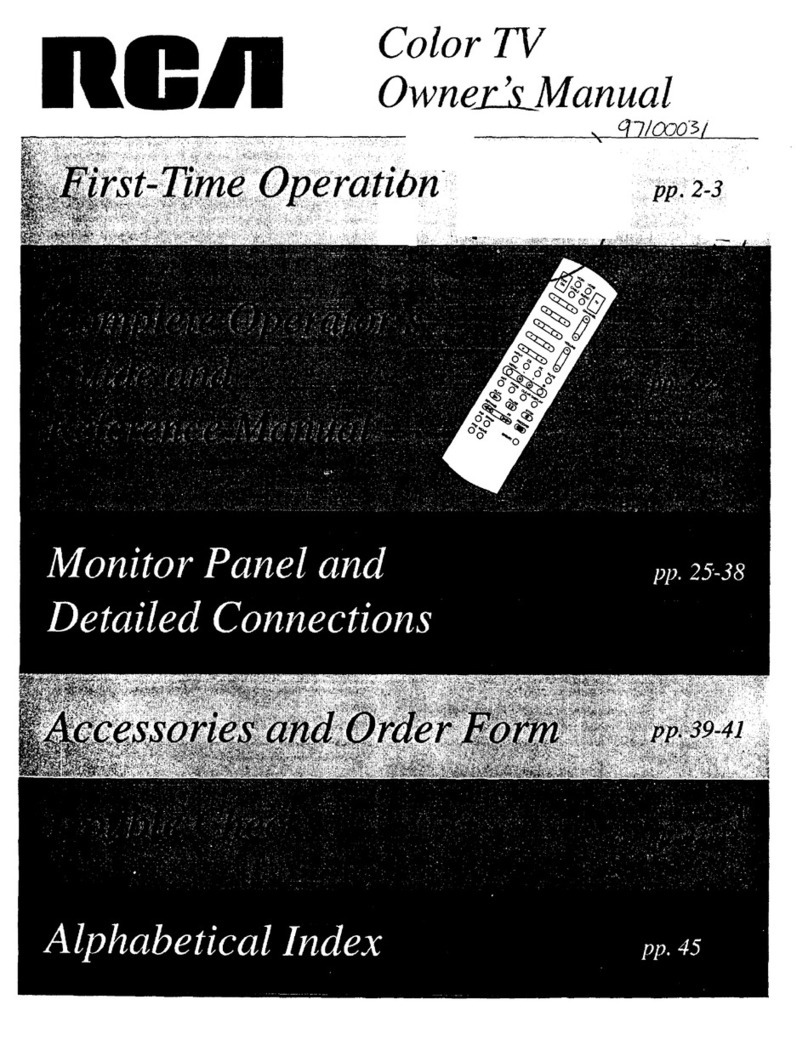 RCA F27730 User manual