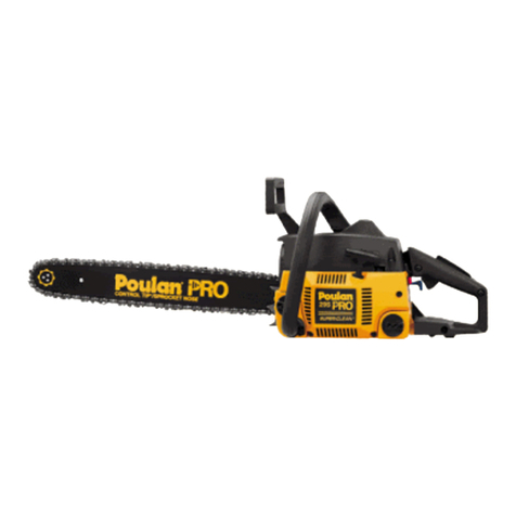 Poulan Pro 295 User manual