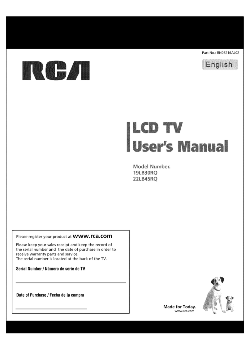 RCA 22LB45RQ User manual