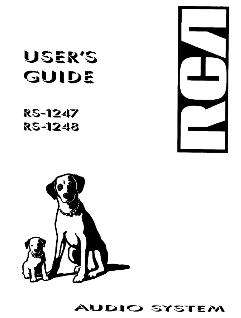 RCA RS-1247 User manual
