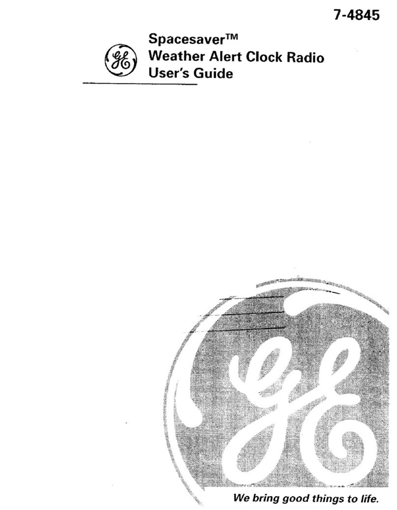 GE Spacesaver 7-4845 User manual