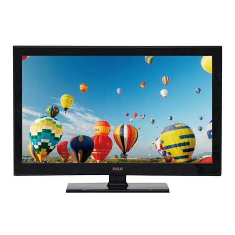 RCA LED22B45RQD User manual