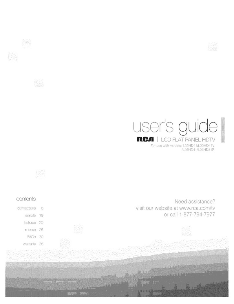 RCA L26HD31R User manual RCA L26HD31R User manual