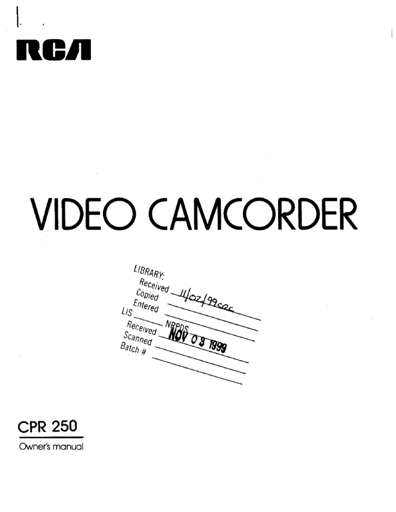 RCA CPR 250 User manual RCA CPR 250 User manual