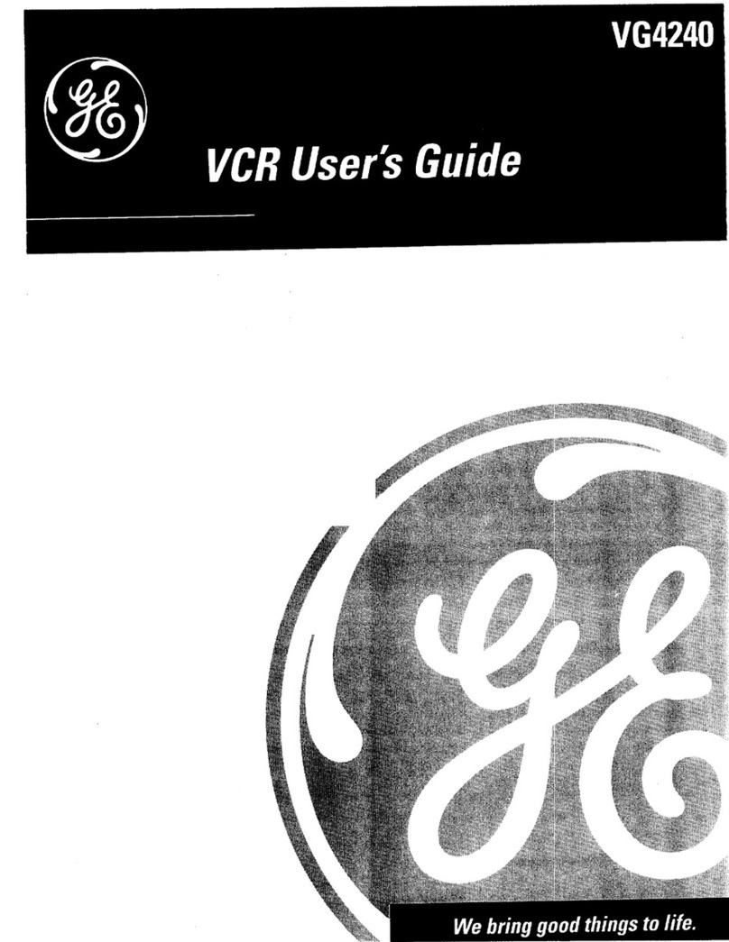 GE VG4240 User manual