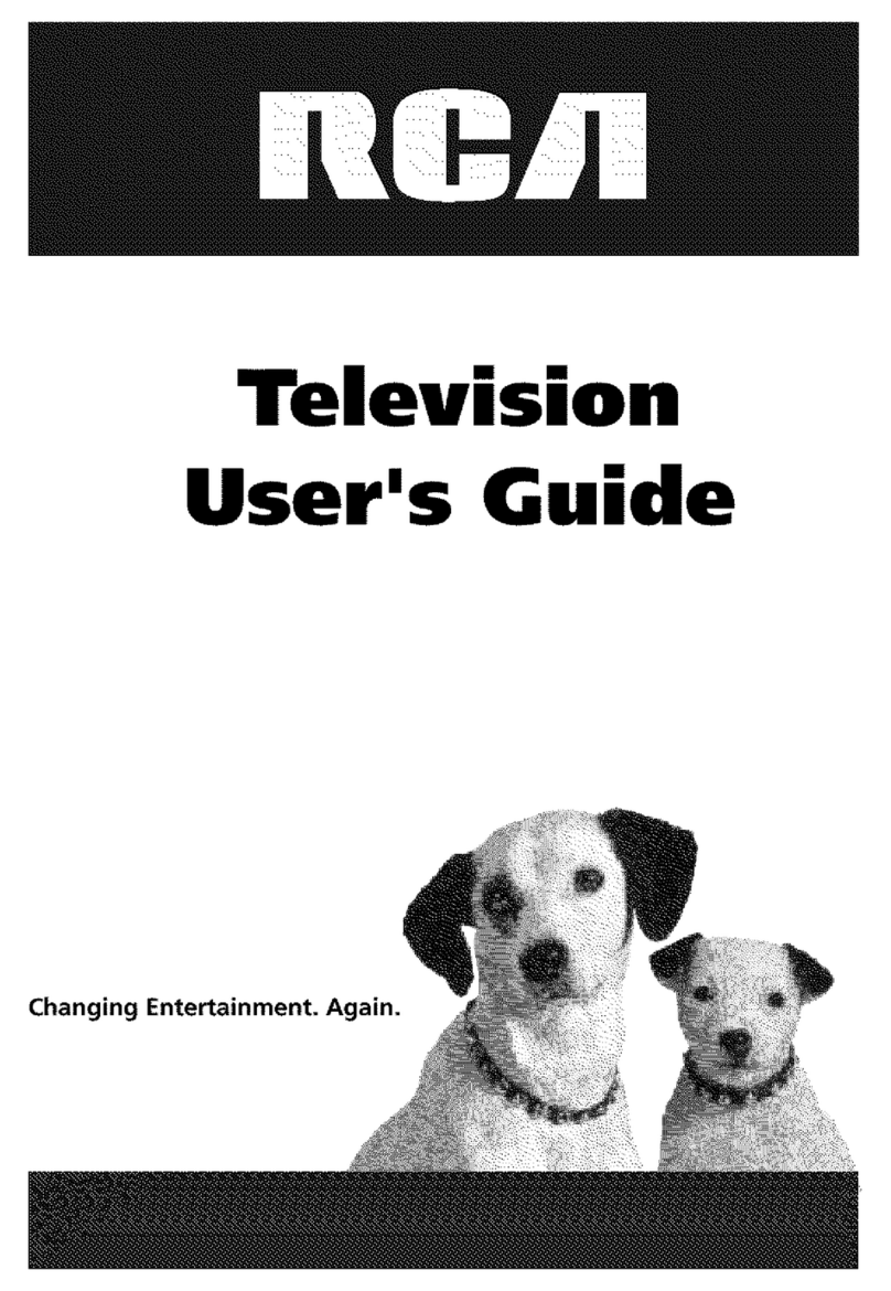 RCA 27F650TYX3KCY User manual