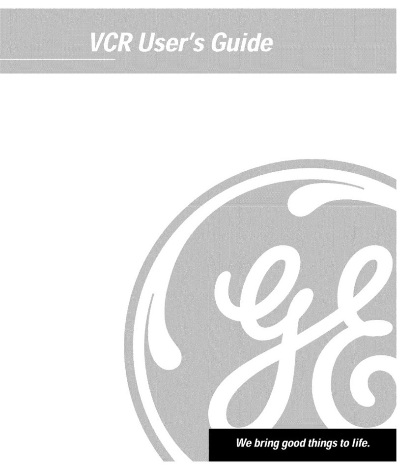 GE VG4064 User manual