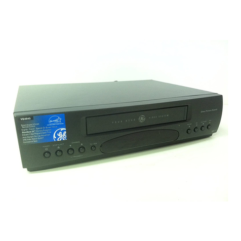 GE VG4043 User manual