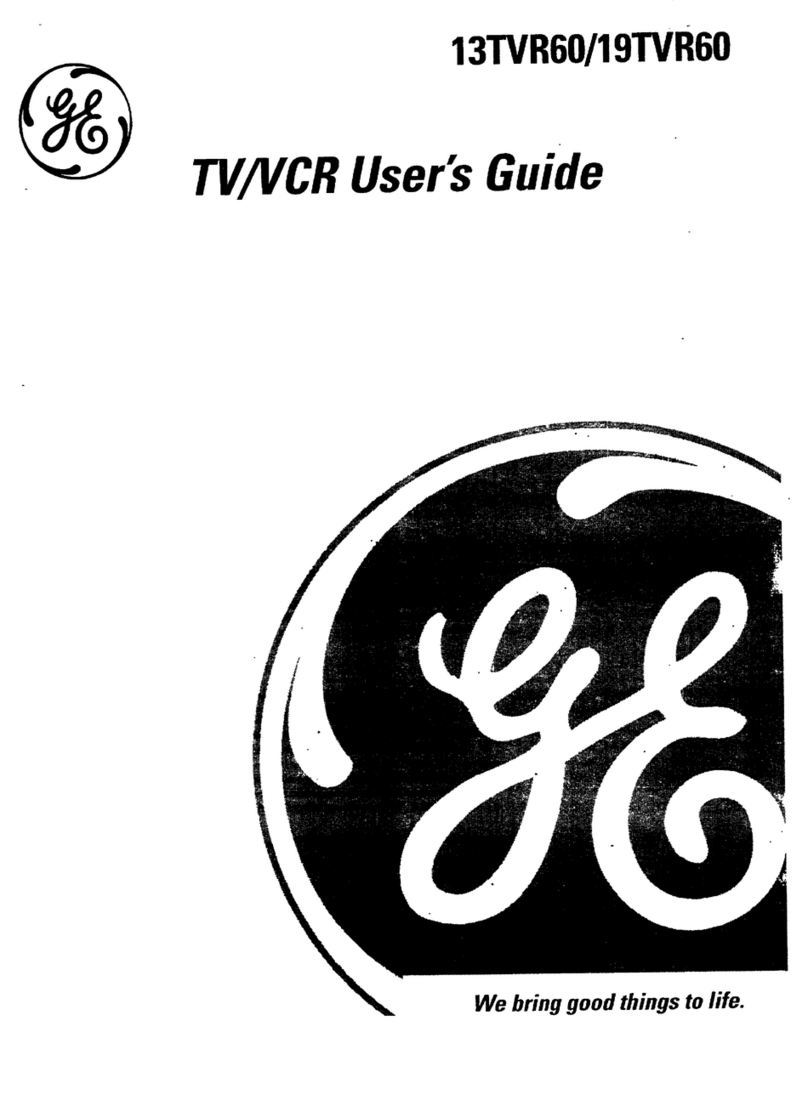 GE 19TVR60 User manual