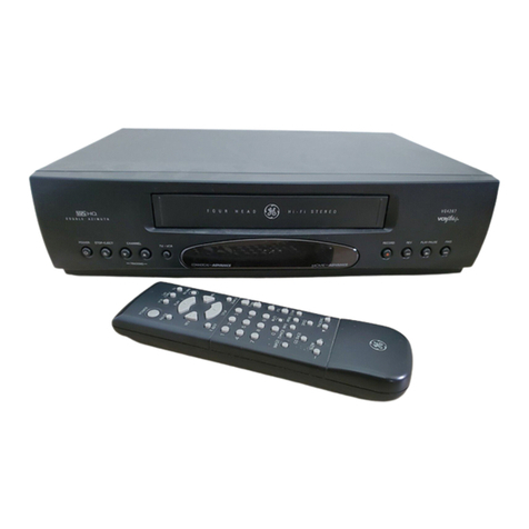 GE VG4267 user guide