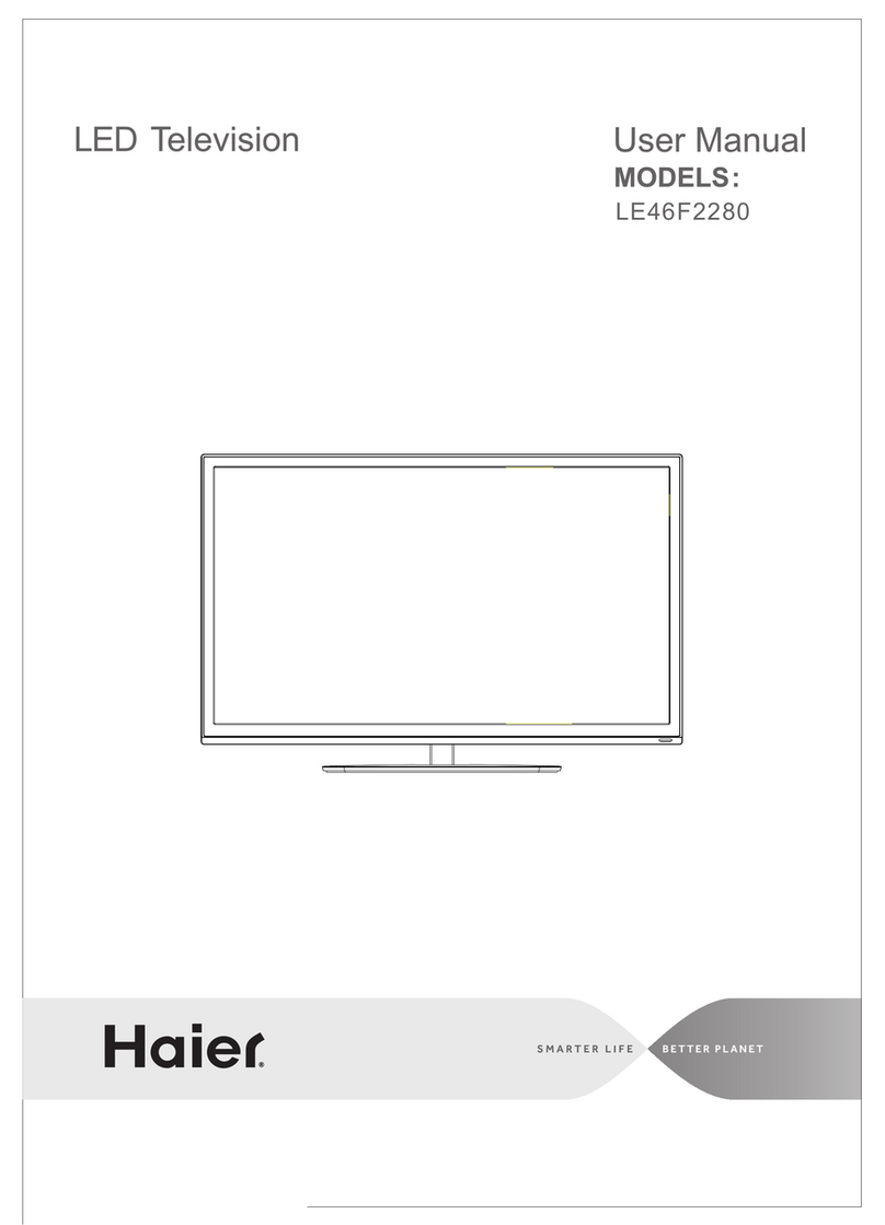 Haier LE46F2280 User manual Haier LE46F2280 User manual