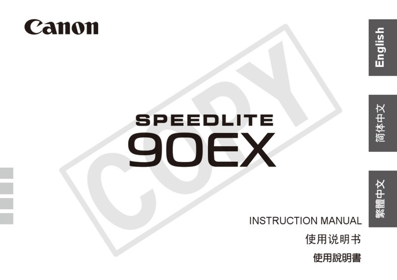 Canon Speedlite 90EX User manual