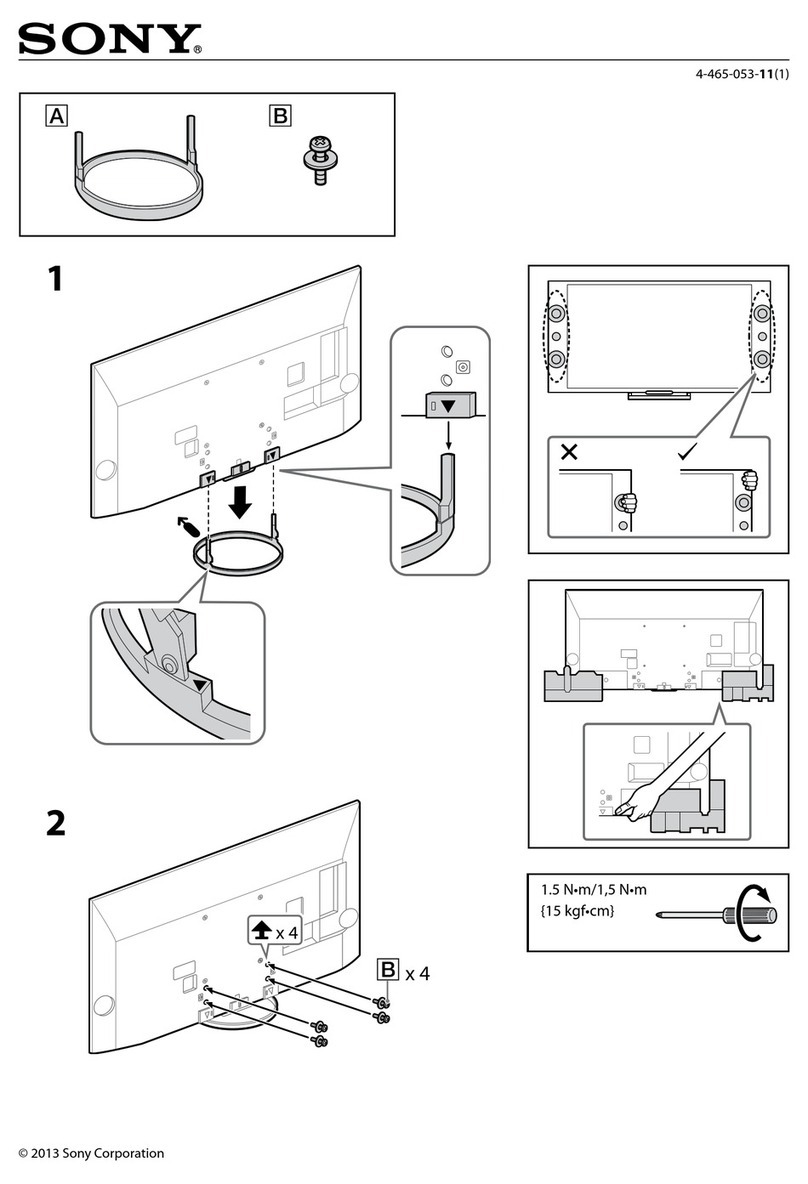 Sony XBR-55X900A User manual