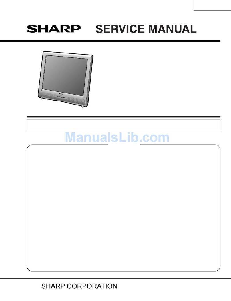 Sharp LC-13AV6U User manual