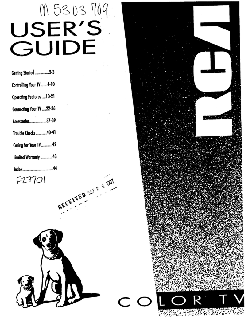 RCA F27701 User manual