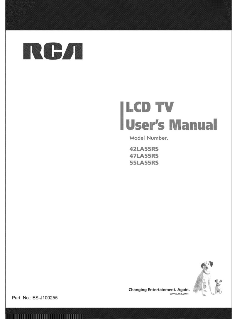 RCA 47LA55RS User manual
