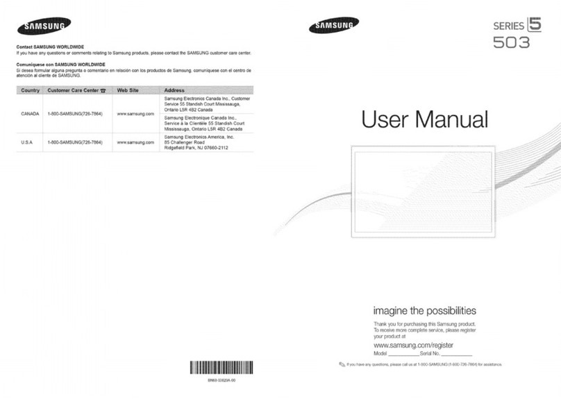 Samsung series 5 503 User manual