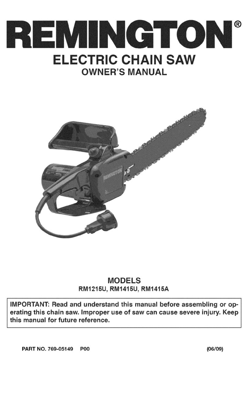 Remington RM1415U User manual