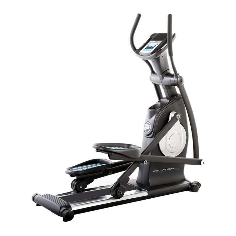 Pro-Form 20.0 CrossTrainer User manual
